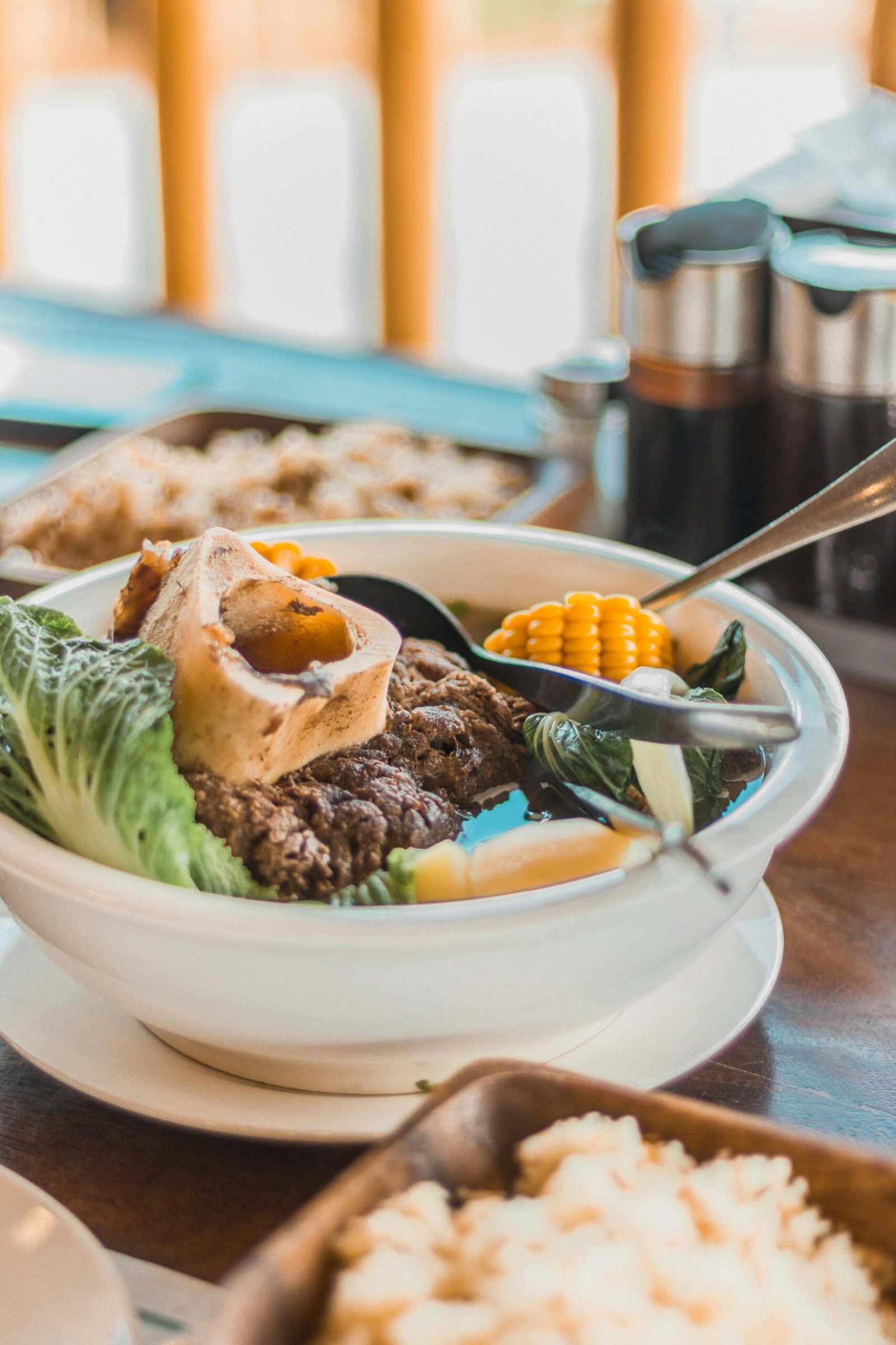 Filipino catering spread in London Ontario
